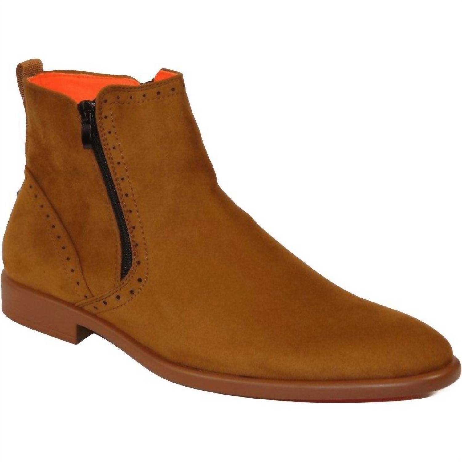 New Tayno Men's Coupe Chelsea Boots In Brown
